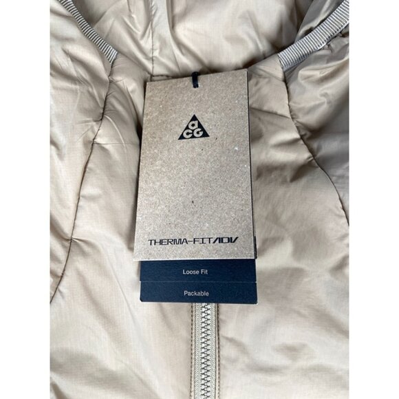 Nike ACG Therma-FIT ADV 'Rope de Dope' Jacket Size Large Men Beige DV0363-247 - Picture 6 of 7